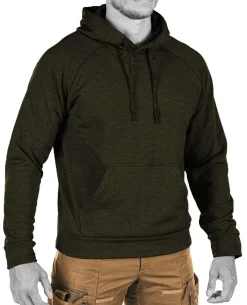 Hawk Raider Functional Hoodie Dark Brown
