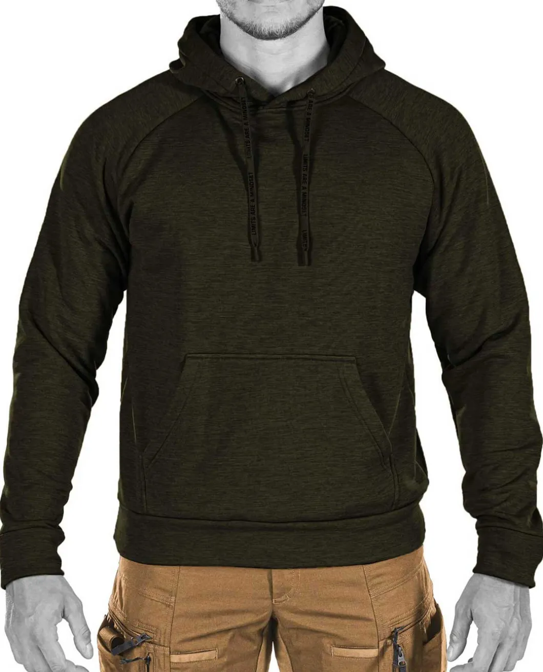 Hawk Raider Functional Hoodie Dark Brown