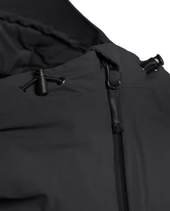 Heavy Insulation Hoody Black Schwarz