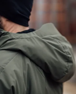 Heavy Insulation Hoody Black Schwarz