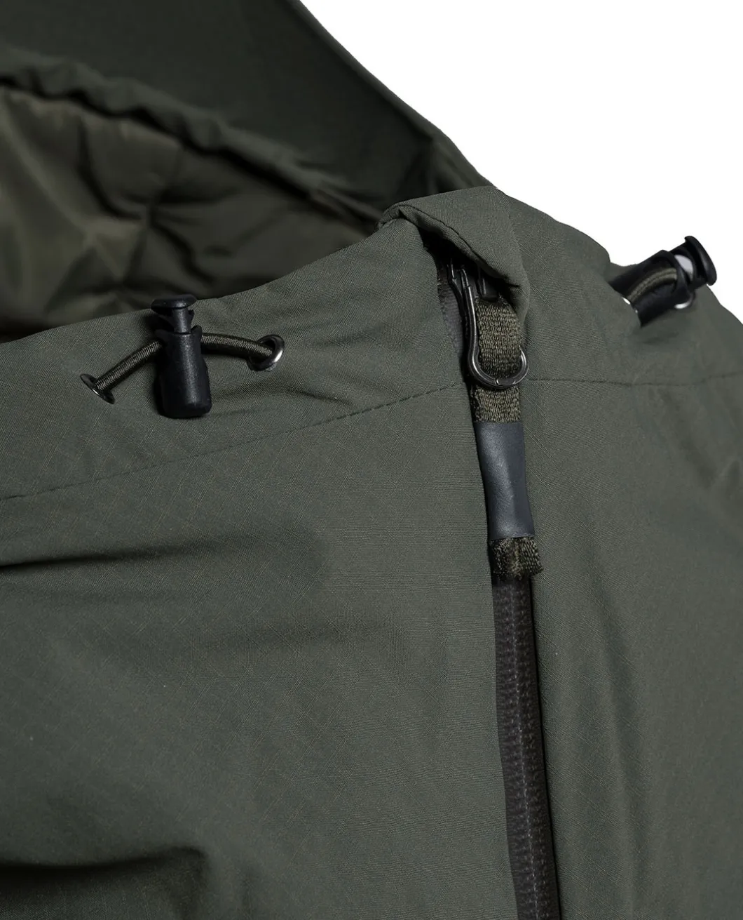 Heavy Insulation Hoody Olive Green