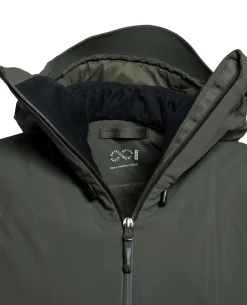 Heavy Insulation Hoody Olive Green