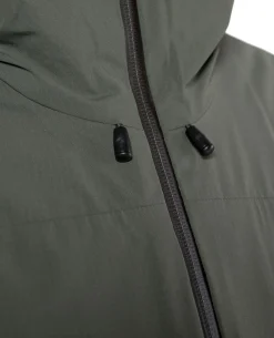 Heavy Insulation Hoody Olive Green