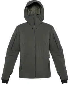 Heavy Insulation Hoody Olive Green