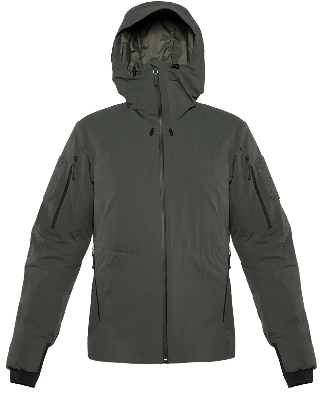 Heavy Insulation Hoody Olive Green