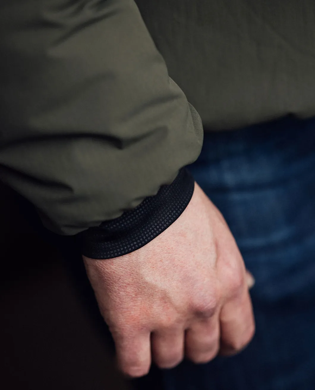 Heavy Insulation Hoody Olive Green