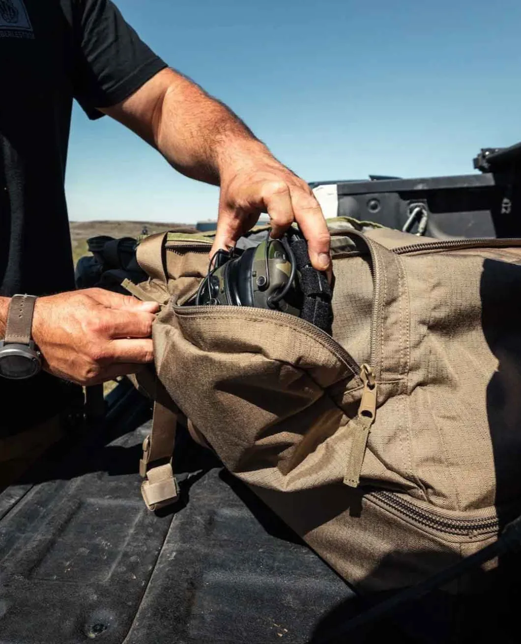 Hercules Duffel Black