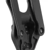 Holsteraufnahme Mid-Ride Slot Belt Loop Schwarz