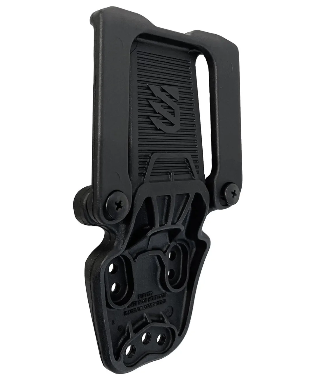 Holstersteg Jacket Slot Belt Loop Schwarz