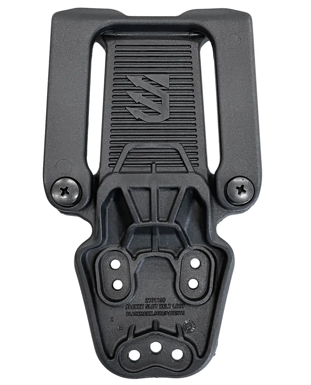 Holstersteg Jacket Slot Belt Loop Schwarz