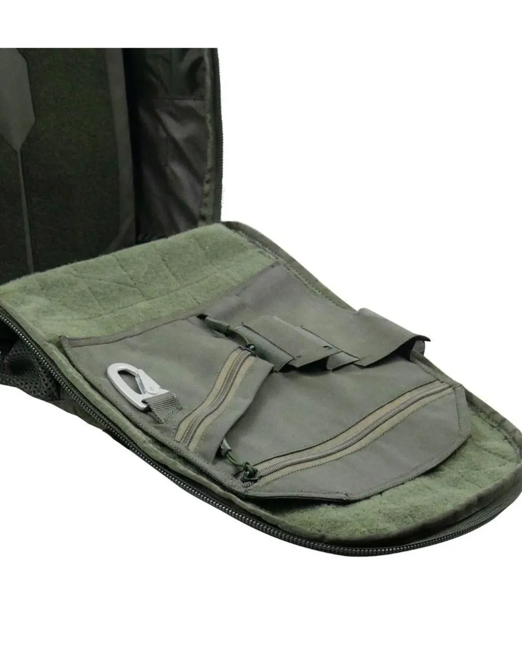 Hook Backed EDC Organizer Panel Black Schwarz