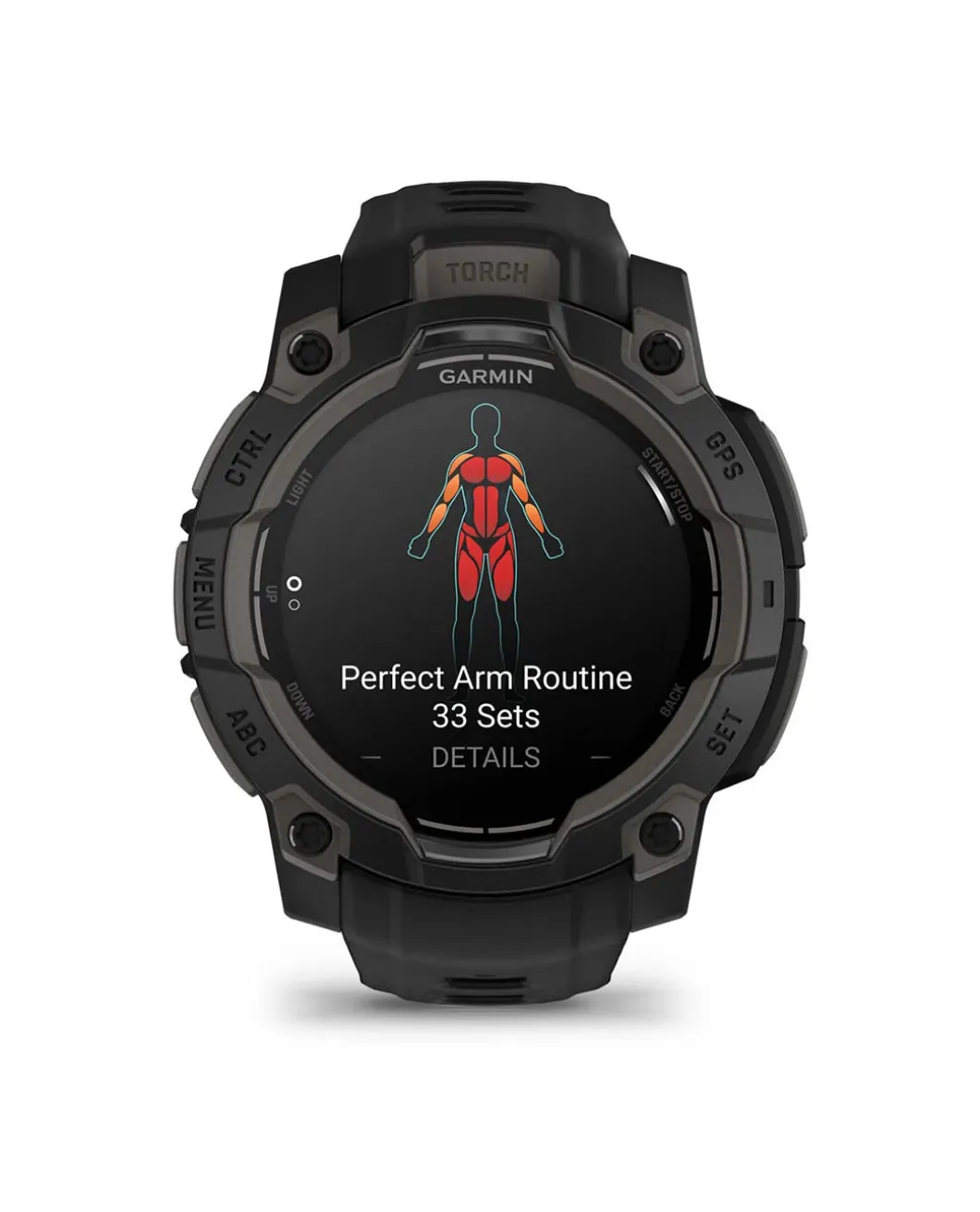 Instinct 3 - 50 mm, AMOLED, Tactical Edition schwarz