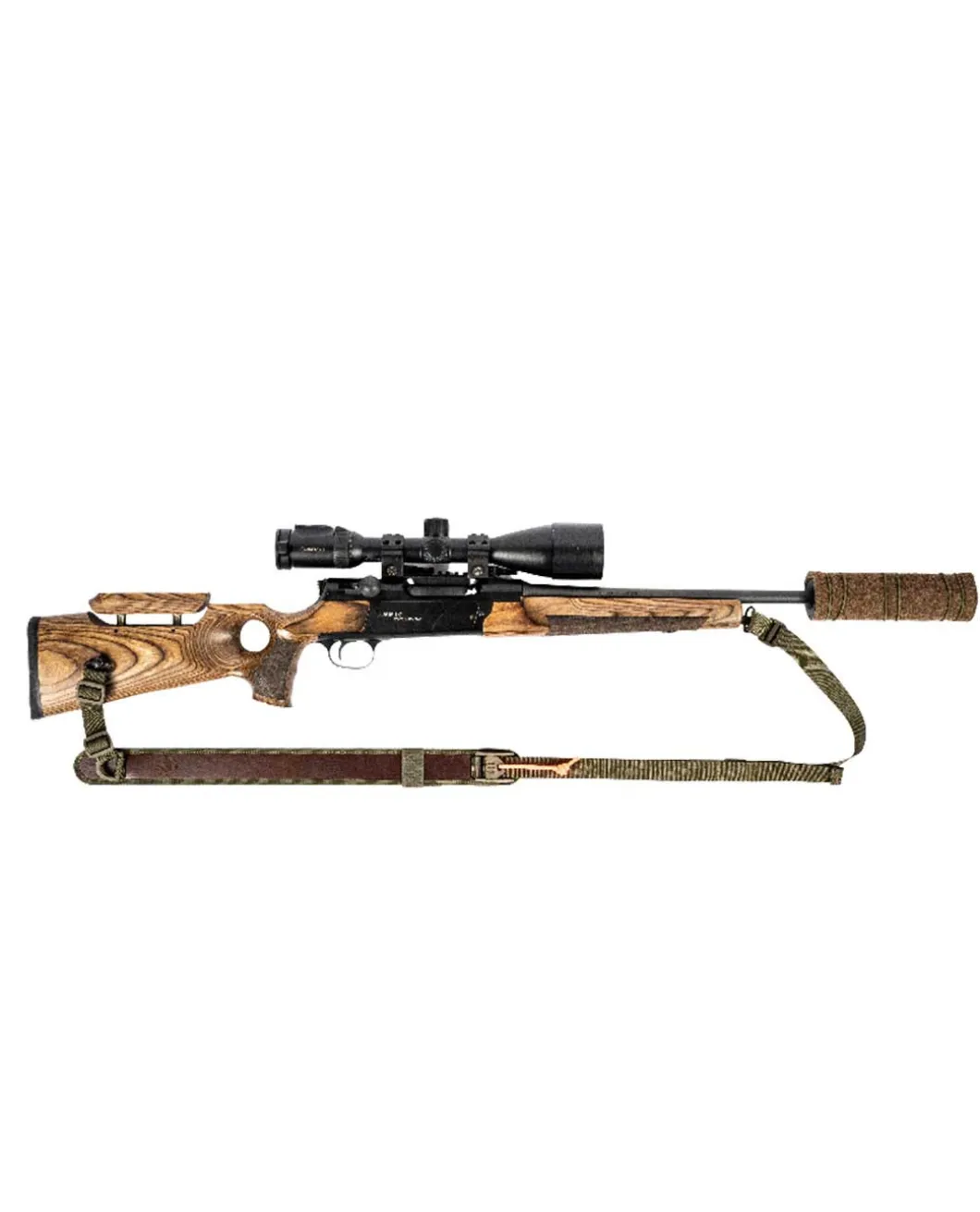 Jagdlicher Trageriemen GEN III Dunkelbraun / Oliv