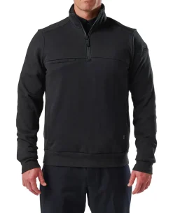 Job Shirt 1/4 Zip 2.0 Black Schwarz