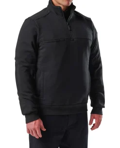 Job Shirt 1/4 Zip 2.0 Black Schwarz
