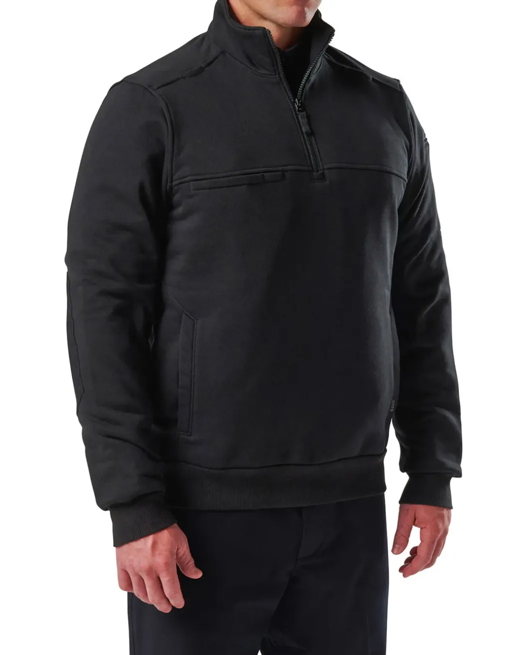 Job Shirt 1/4 Zip 2.0 Black Schwarz