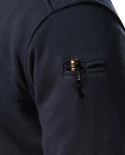 Job Shirt 1/4 Zip 2.0 Black Schwarz
