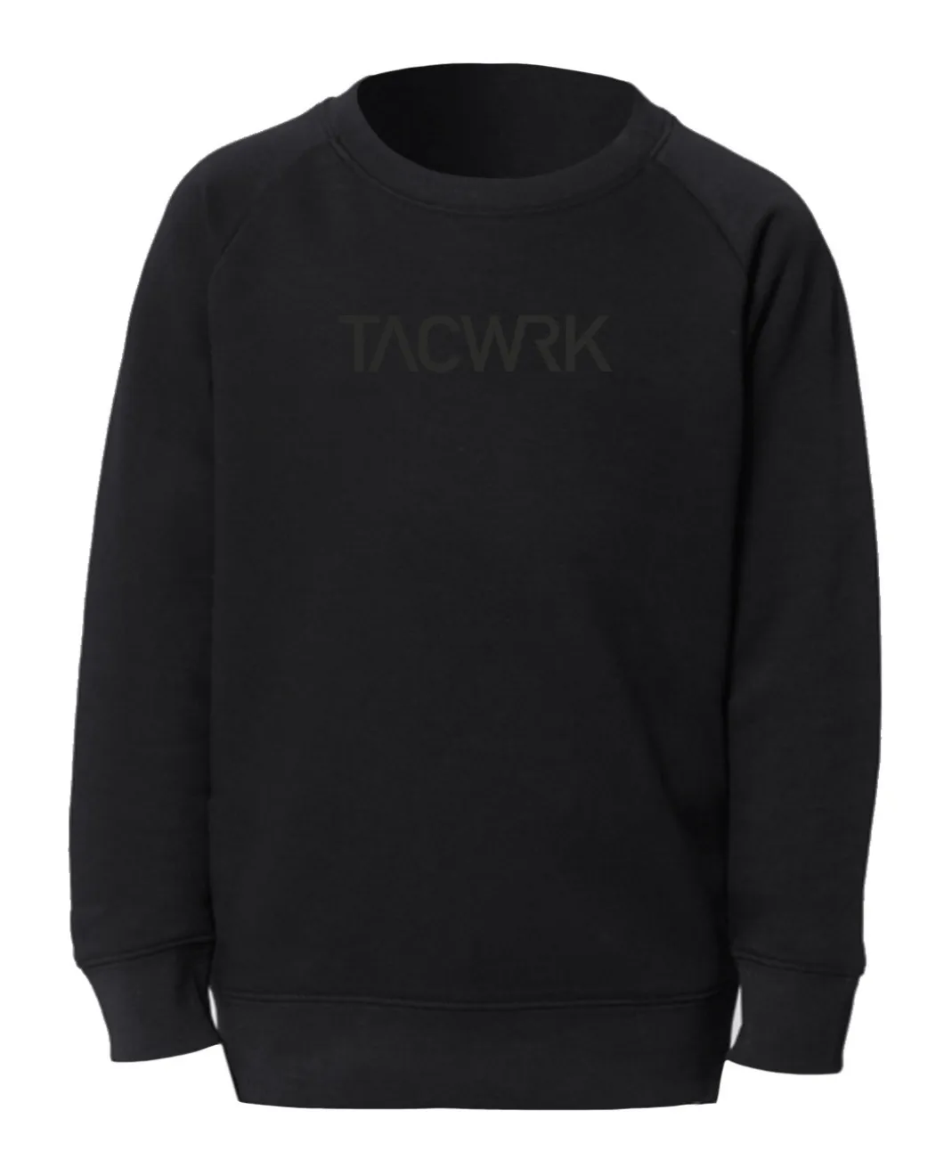 Kids Sweatshirt Black on Black