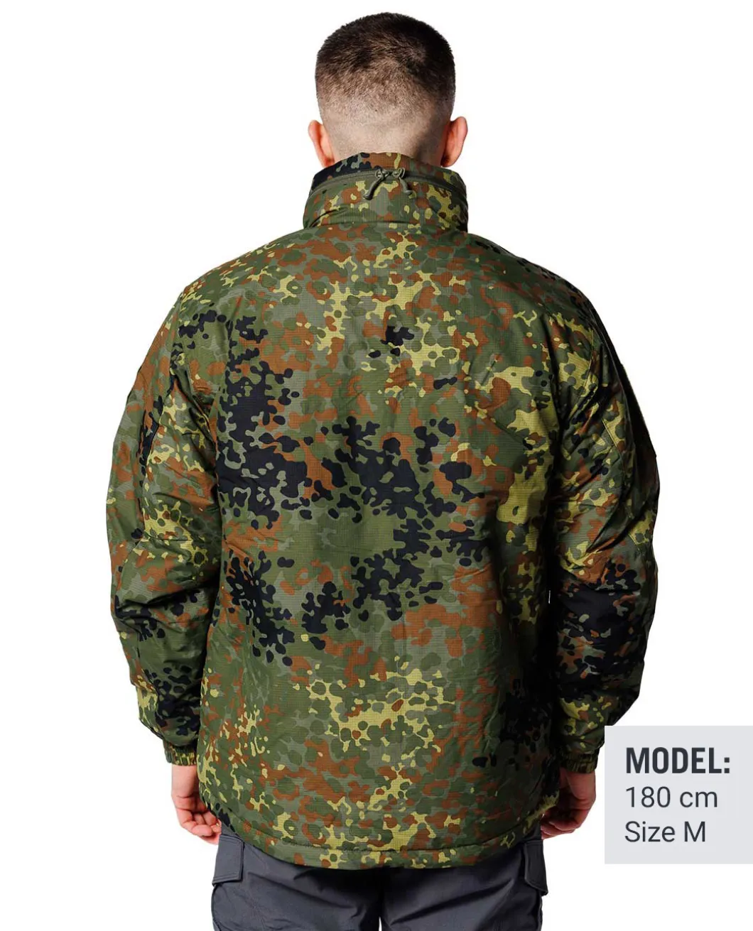 LEVEL 7 Lightweight Winter Jacket Climashield Multicam