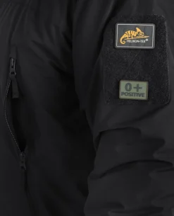 LEVEL 7 Lightweight Winter Jacket Climashield Black Schwarz