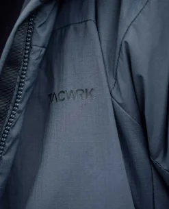 Light Insulation Hoody Dark Grey TACWRK Logo