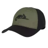 Logo Cap Black / Olive Green