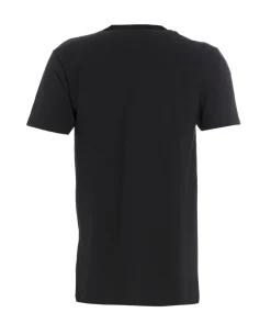 Logo T-Shirt Robot M Black Schwarz