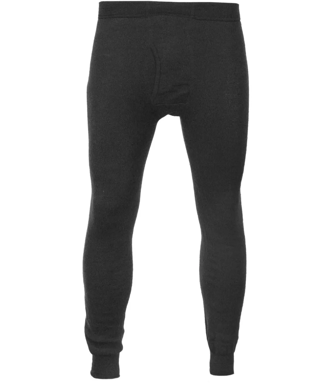 Long Johns Man 200 m/Eingriff Black Schwarz