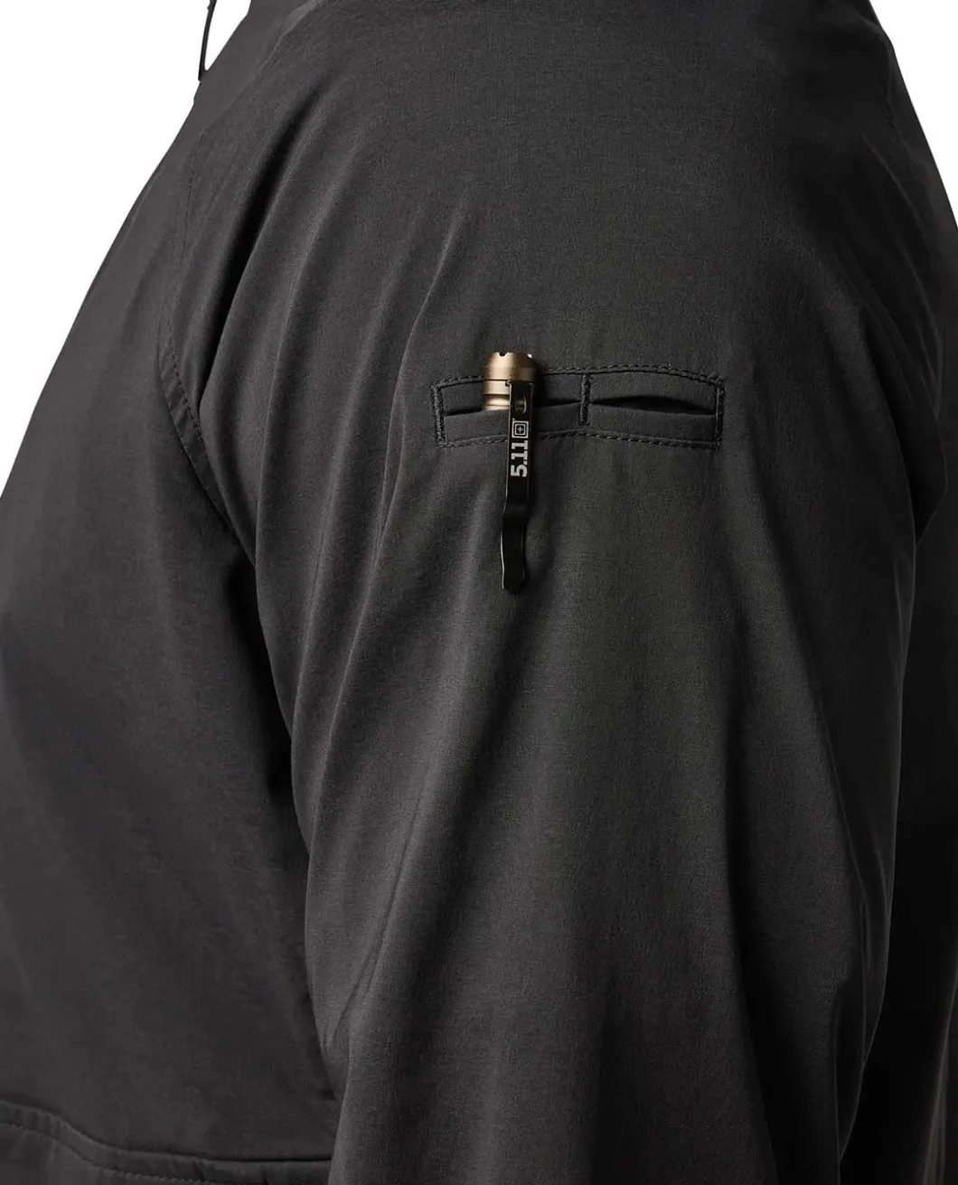 LT Stretch Windshell Black Schwarz