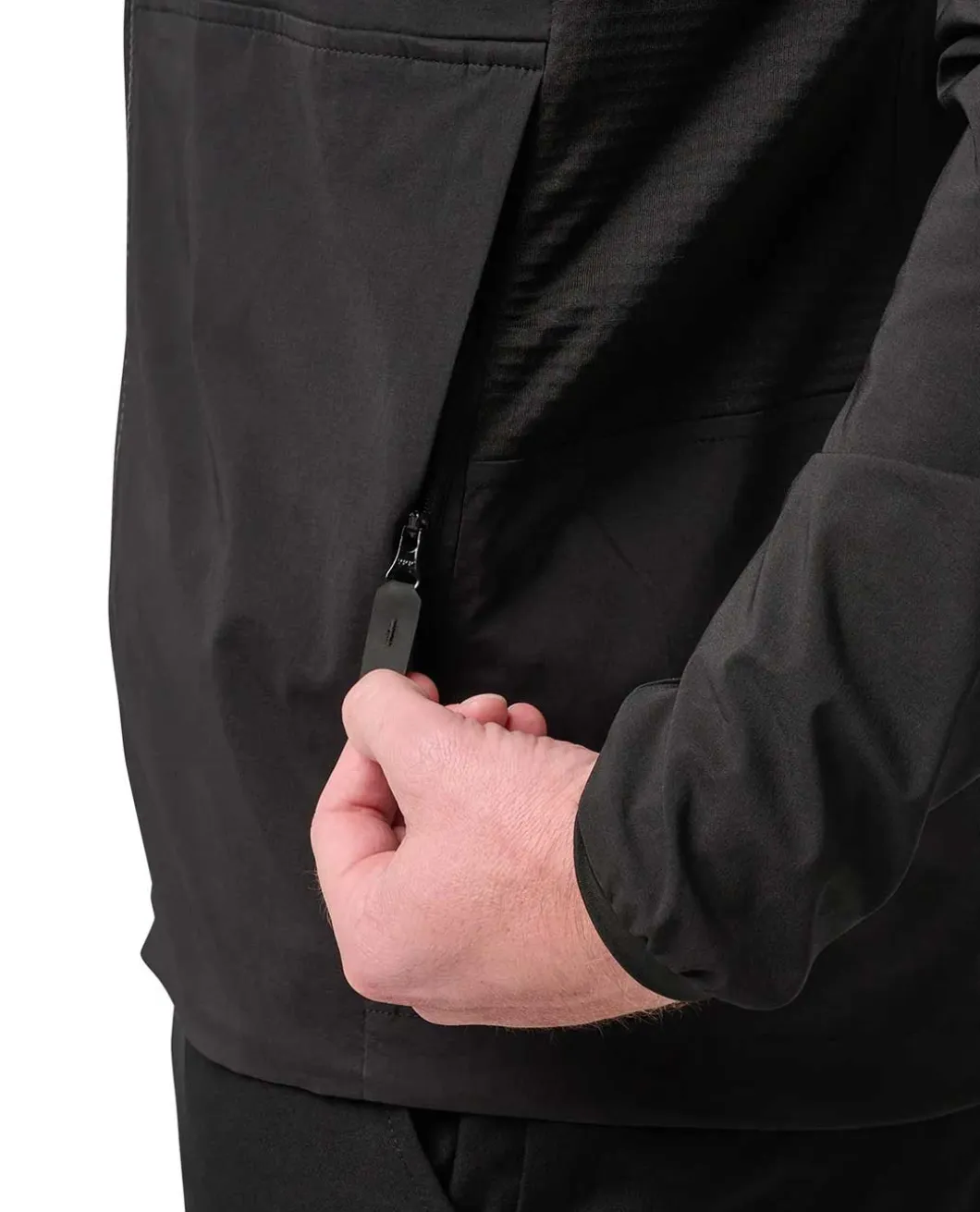 LT Stretch Windshell Black Schwarz