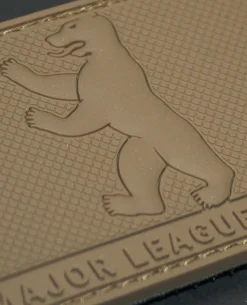 Major League Berlin Bär Rubberpatch Coyote