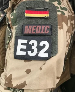 Medic Schriftzug Rot
