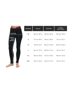 Merino ARCTIC Long Pants Women Black Schwarz