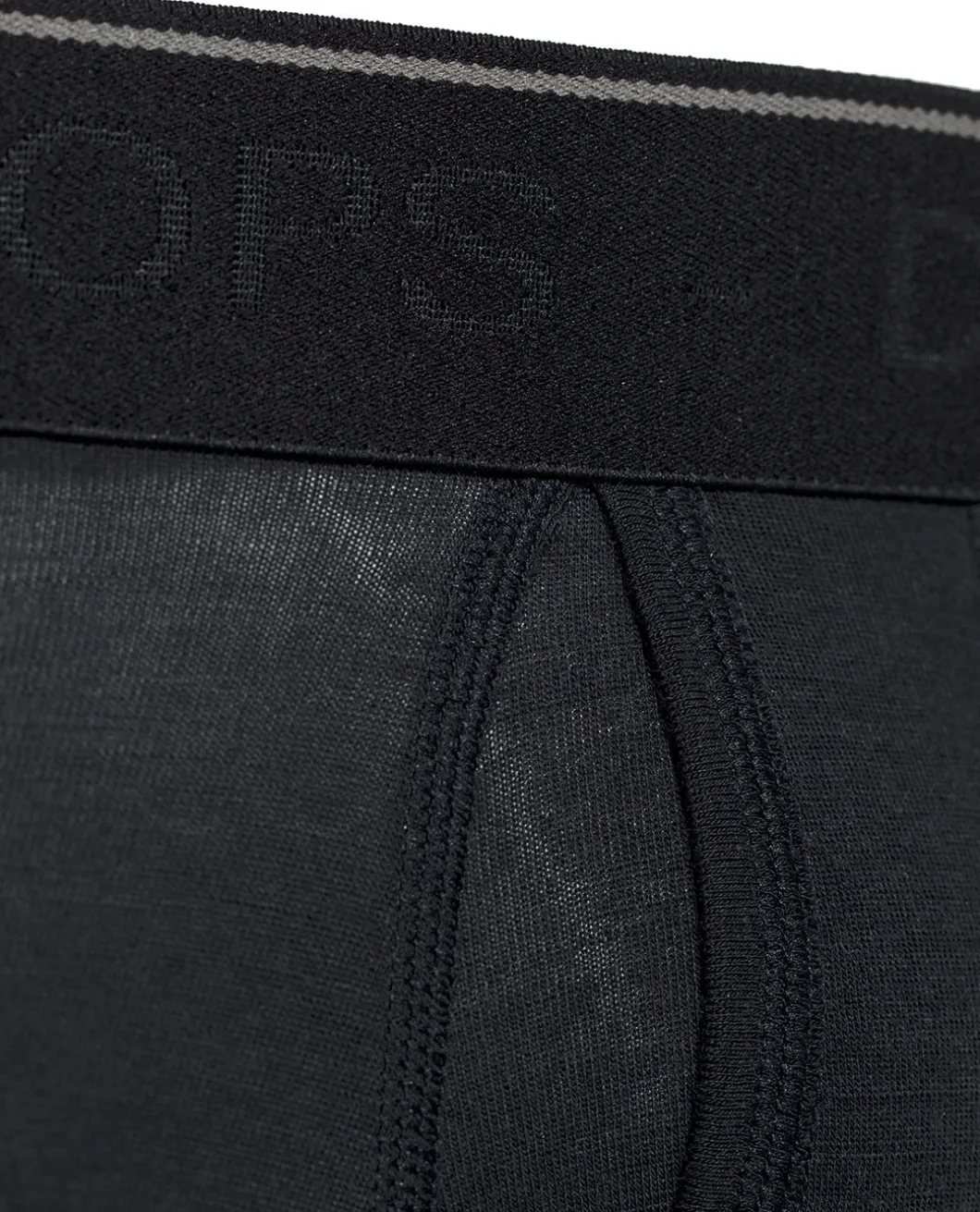Merino Jockey Shorts Black Schwarz