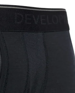 Merino Jockey Shorts Black Schwarz