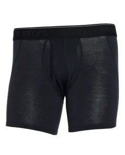Merino Jockey Shorts Black Schwarz