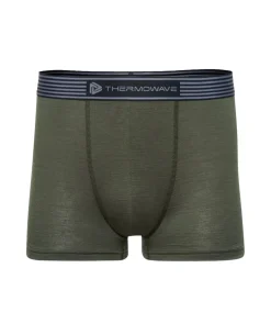 Merino Life Boxers Men Forest Green Oliv