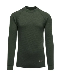 Merino Long Sleeve Shirt 3 in 1 Men Forest Green Oliv