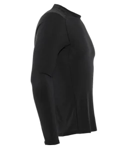 Merino Slim LS Shirt Black Schwarz
