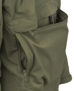 Mistral Anorak Jacket Soft Shell Adaptive Green