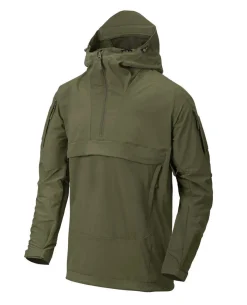 Mistral Anorak Jacket Soft Shell Adaptive Green