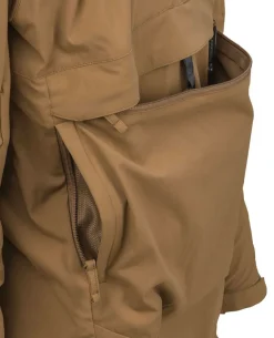 Mistral Anorak Jacket Soft Shell Mud Brown