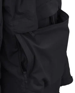 Mistral Anorak Jacket Soft Shell Black Schwarz