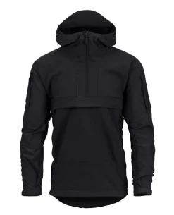 Mistral Anorak Jacket Soft Shell Black Schwarz