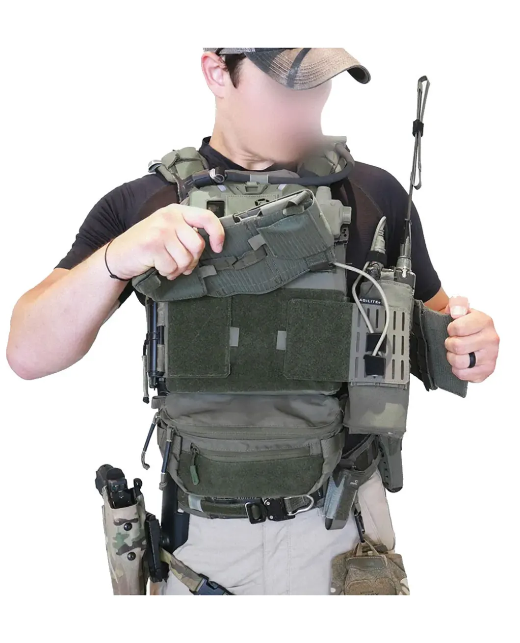 Molle Hanger Black Schwarz
