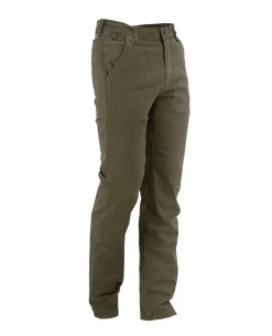 M.U.C. Chino Elastane Flat Dark Earth