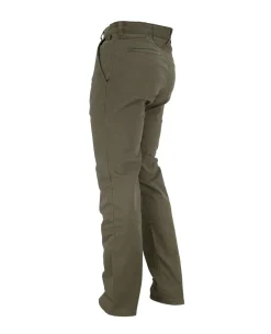 M.U.C. Chino Elastane Flat Dark Earth