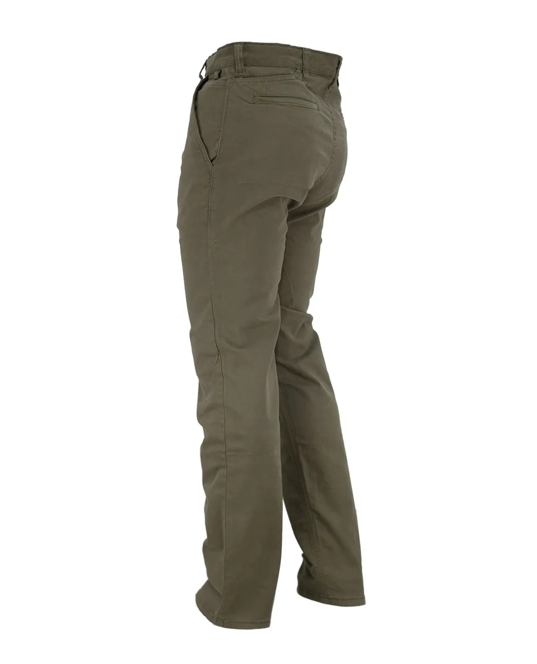 M.U.C. Chino Elastane Flat Dark Earth