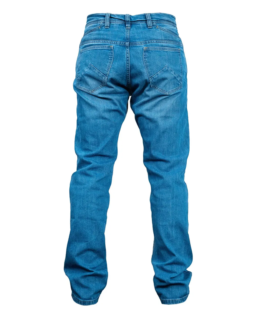 M.U.D. Blue Elastane Zipper Denim ZV 3.0