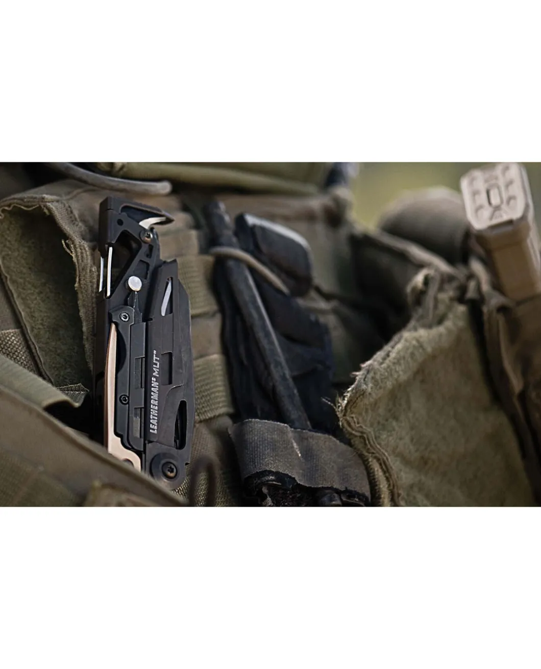 MUT Black Schwarz Holster Oliv